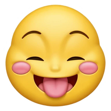emoji with eyes closed tongue out and pinch emoji sticker