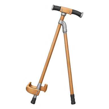 Crutches sticker