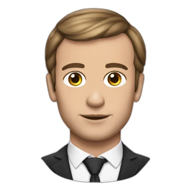 macron transgender sticker