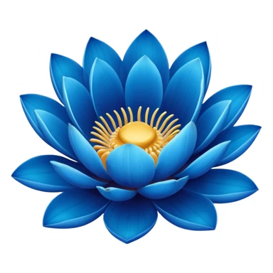 Blue Lotus sticker