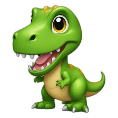 baby trex sticker