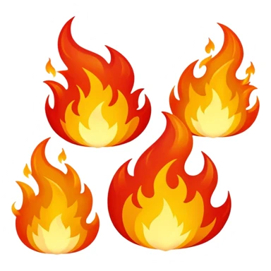 Fire sticker