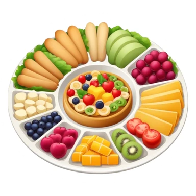 Food platters sticker