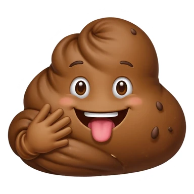 یه پی پی که داره میخنده و دستش جلوی دهنش گرفته sticker