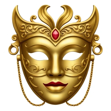 theater mask  sticker