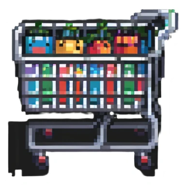 shopping cart sticker