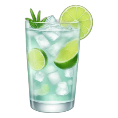 gin and tonic sticker