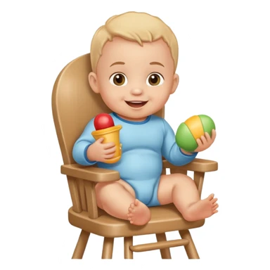 bebe no vaso sanitario sticker