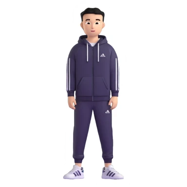 vova adidas sportswear sticker