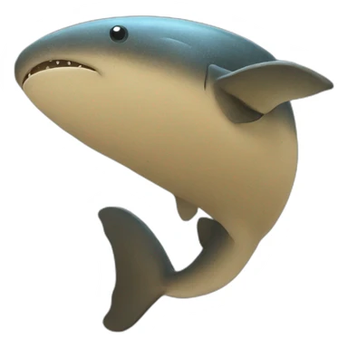 Baleia na praia sticker