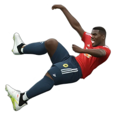 Paul Pogba fait un backflip sticker