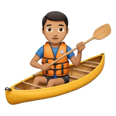 canoeing sticker