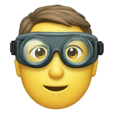 goggles for laboratory sticker