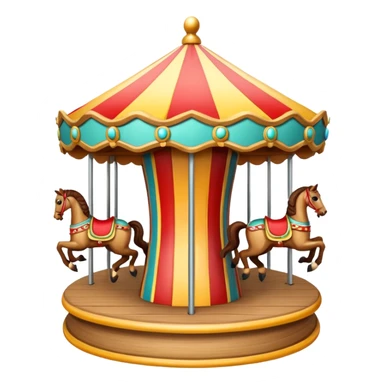 Merry go round  sticker