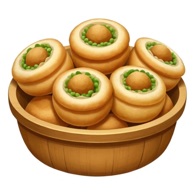 Pani puri sticker