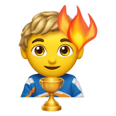 flamme olympique sticker