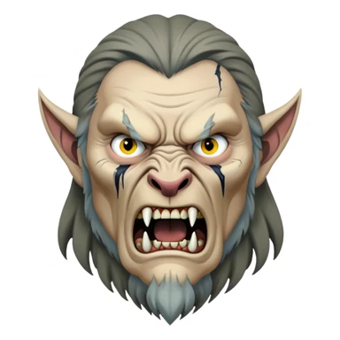 Fenrir Greyback in harry potter sticker