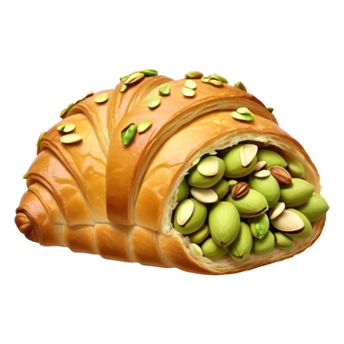 pistachio croissant  sticker