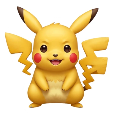 Cute Pikachu sticker