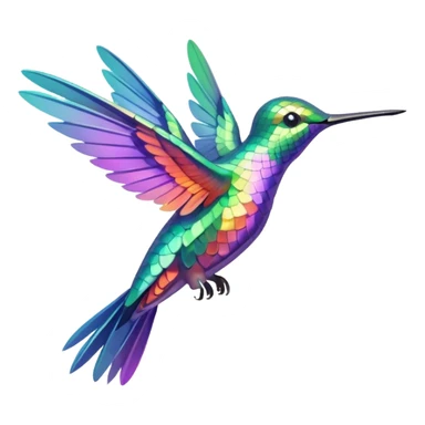 Hummingbirds  sticker