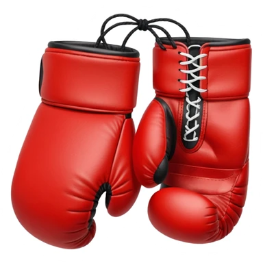 boxing gloves pair sporty sticker