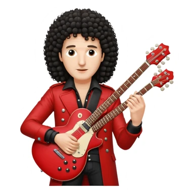 Brian may avec red special 1975 sticker