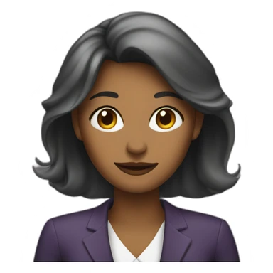 woman business owner sticker