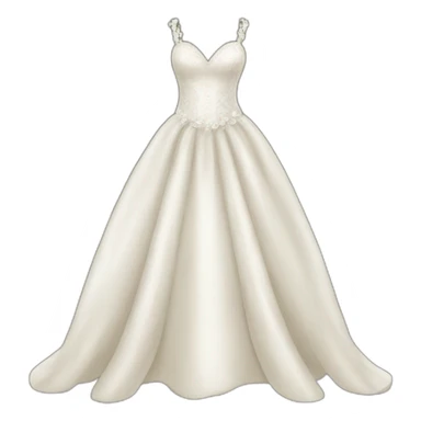 wedding dress sticker