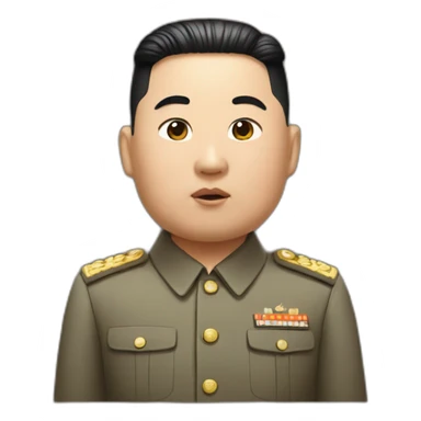 Kim jung un sticker