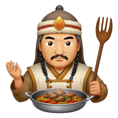 genghis khan cooks sticker