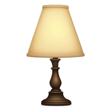 Turned on lamp  sticker