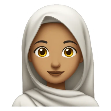 Moroccan girl sticker