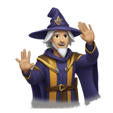 mage salute sticker