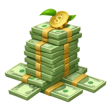 Money hype sticker