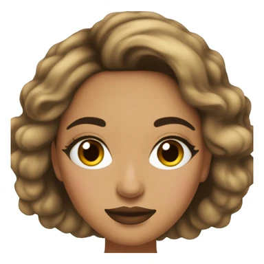 Mexican Latina makeup girl sticker