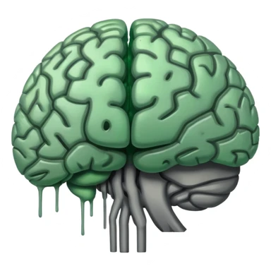 Brain rot sticker