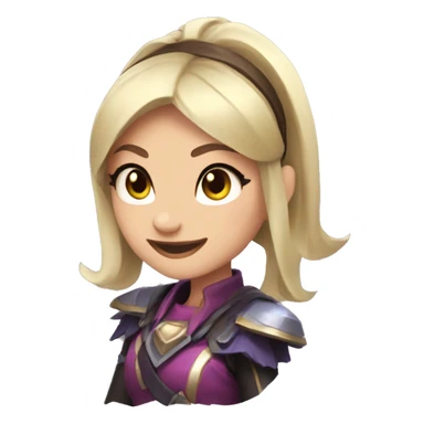 Gwen league of legends sticker