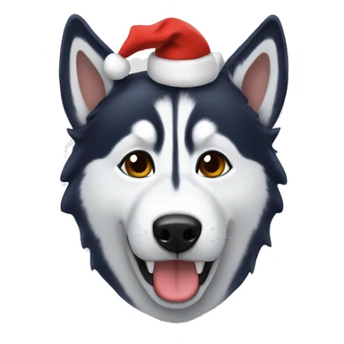 Husky Christmas  sticker