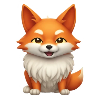 kitsune  cute fox sticker