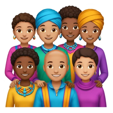 africa people sticker