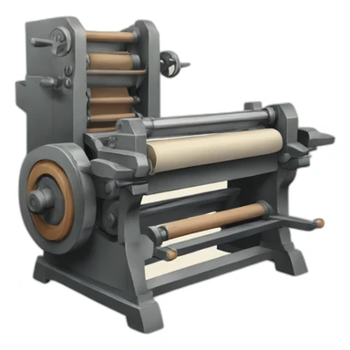 adana printing press sticker