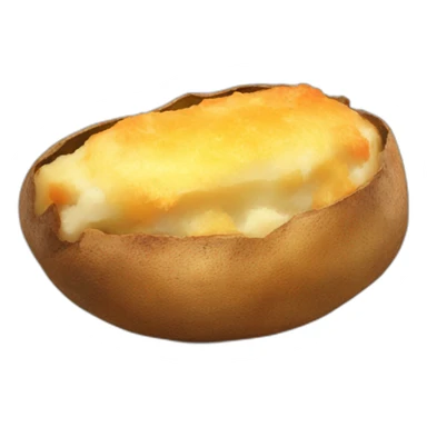 Baked potato sticker