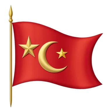 Ottoman Empire The Flag sticker