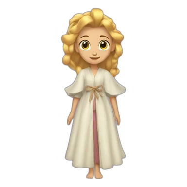 Raiponce robe sticker