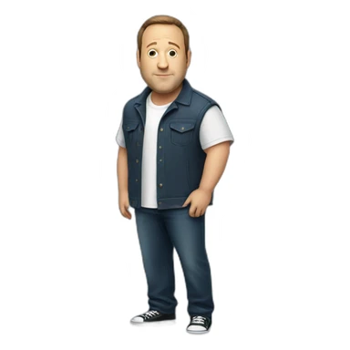 kevin james full body sticker
