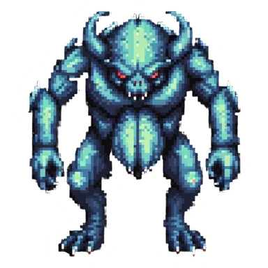 Monstrous creature from Hunt Showdown sticker