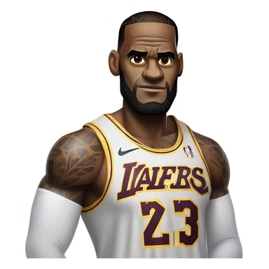 LeBron James sticker
