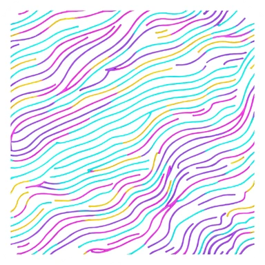 roll of smart fabric with glowing sparkles and electronic pattern, high-tech textile sticker