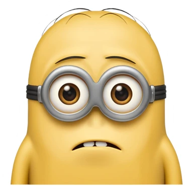 crying minion sticker