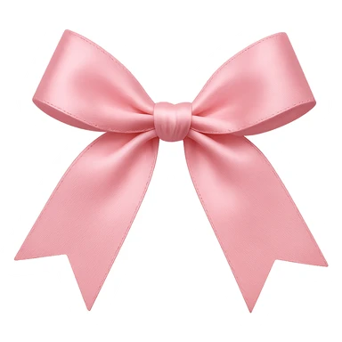 pink Valentine bow. remove background sticker
